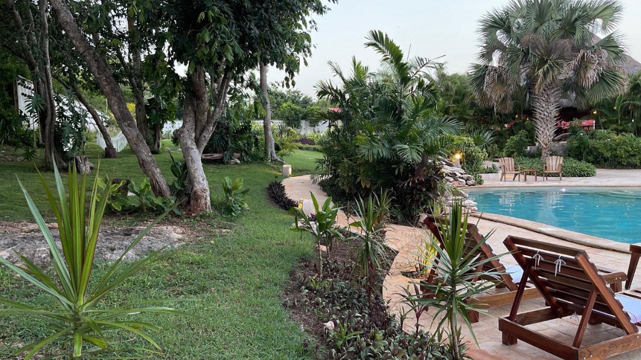 Hacienda Maria Elena Yucatan Hotel ตีคัล ภายนอก รูปภาพ
